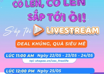 CỐ LÊN, CỐ LÊN, SẮP TỚI ÒI, SẮP TỚI LIVESTREAM  - DEAL KHỦNG, QUÀ SIÊU MÊ